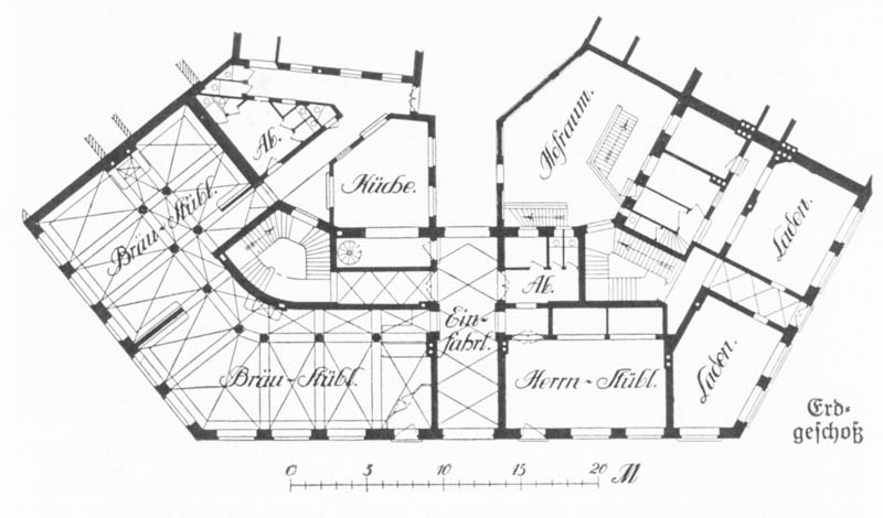 Historische Ansicht: Thomasbräukeller