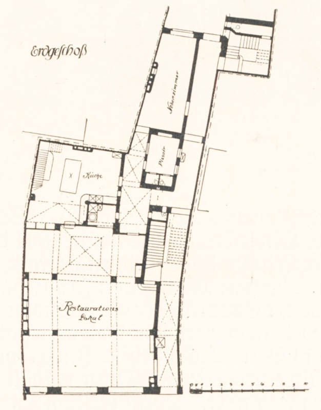 Historische Ansicht: Bauerngirgl - Grundriss