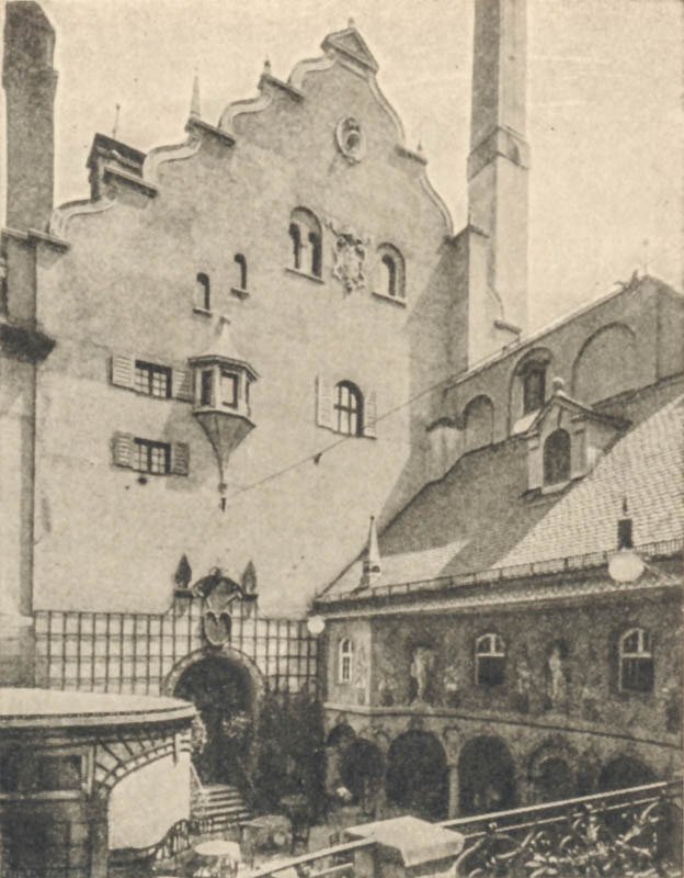 Historische Ansicht: Augustinerbräu