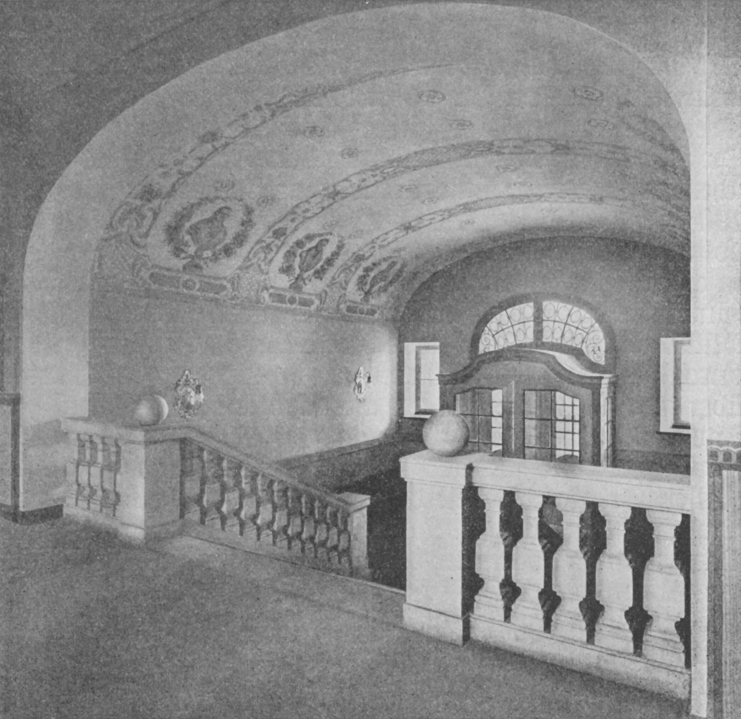 Lehrerinnenbildungsanstalt - Treppenaufgang