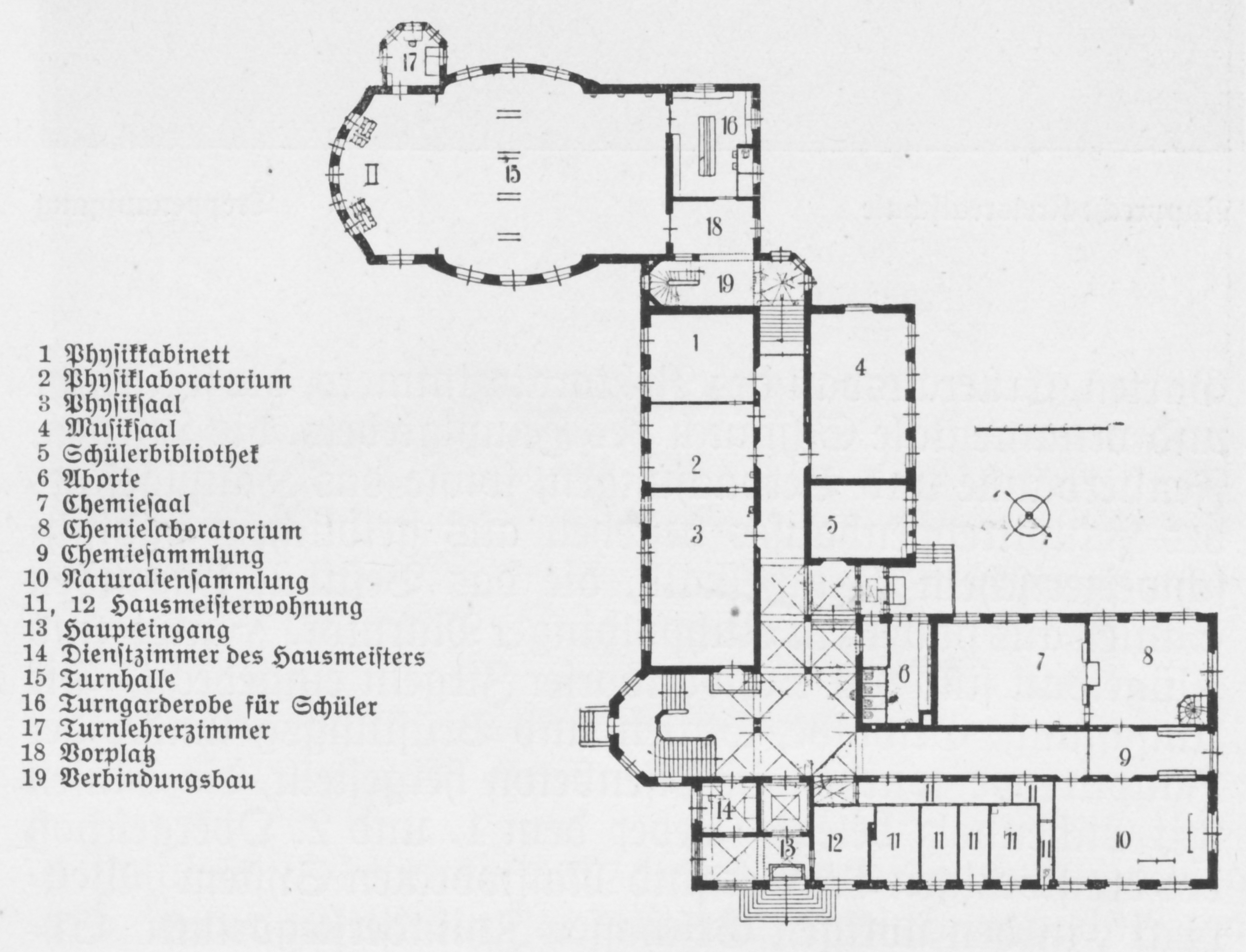 Rupprecht-Gymnasium - Grundriss