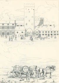  – Baumgartner-Polizei-Uebersicht von München - Kupferstich 02