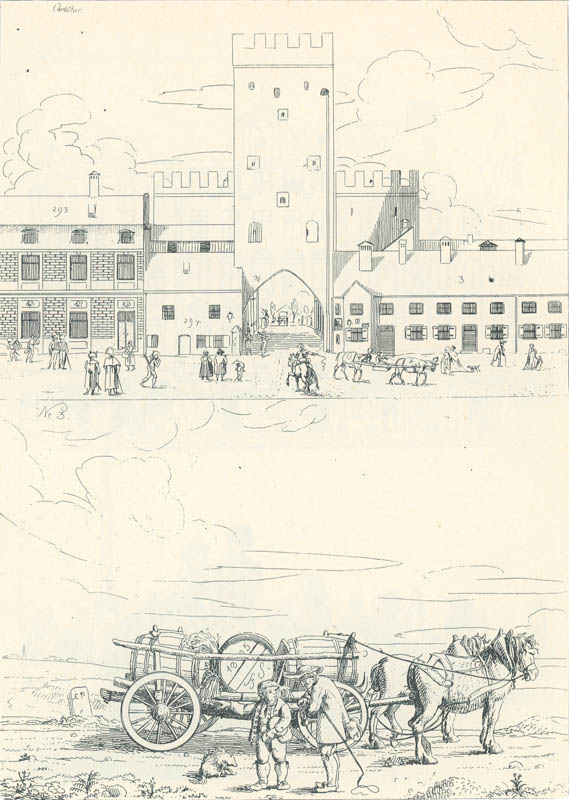 Baumgartner-Polizei-Uebersicht von München - Kupferstich 02