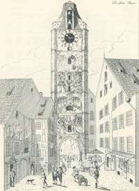  – Baumgartner-Polizei-Uebersicht von München - Kupferstich 06