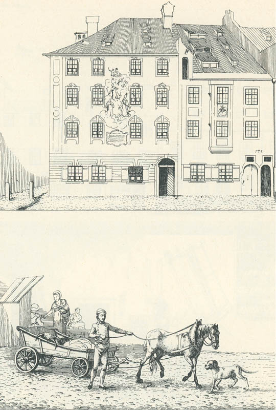 Baumgartner-Polizei-Uebersicht von München - Kupferstich 10