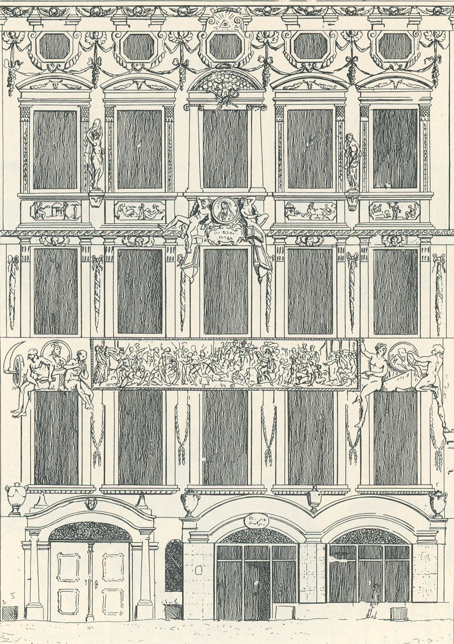 Baumgartner-Polizei-Uebersicht von München - Kupferstich 12