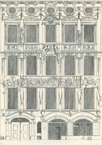  – Baumgartner-Polizei-Uebersicht von München - Kupferstich 12