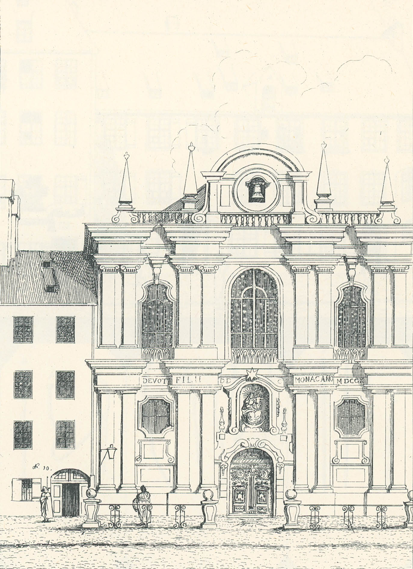 Baumgartner-Polizei-Uebersicht von München - Kupferstich 15