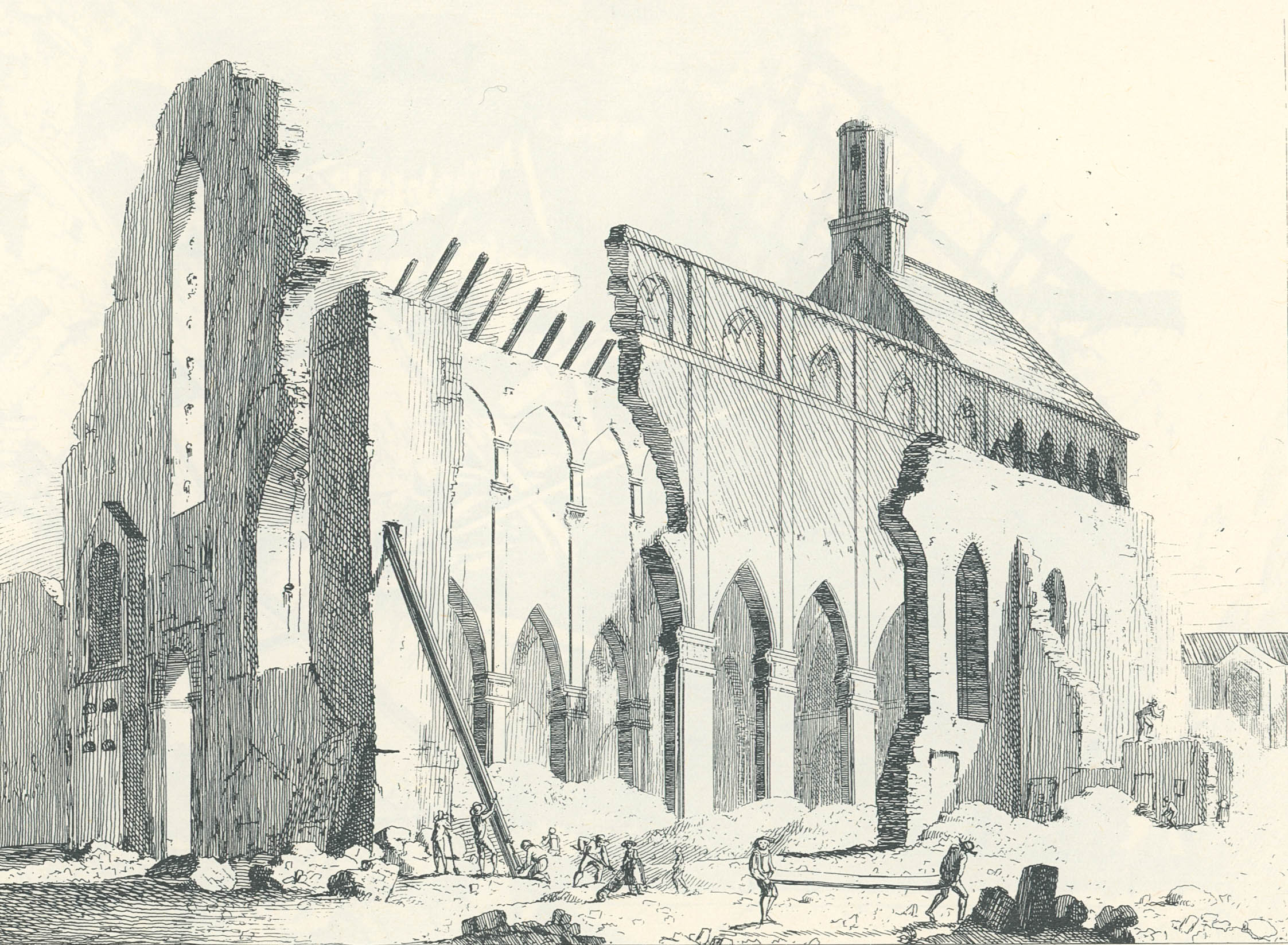 Baumgartner-Polizei-Uebersicht von München - Kupferstich 18