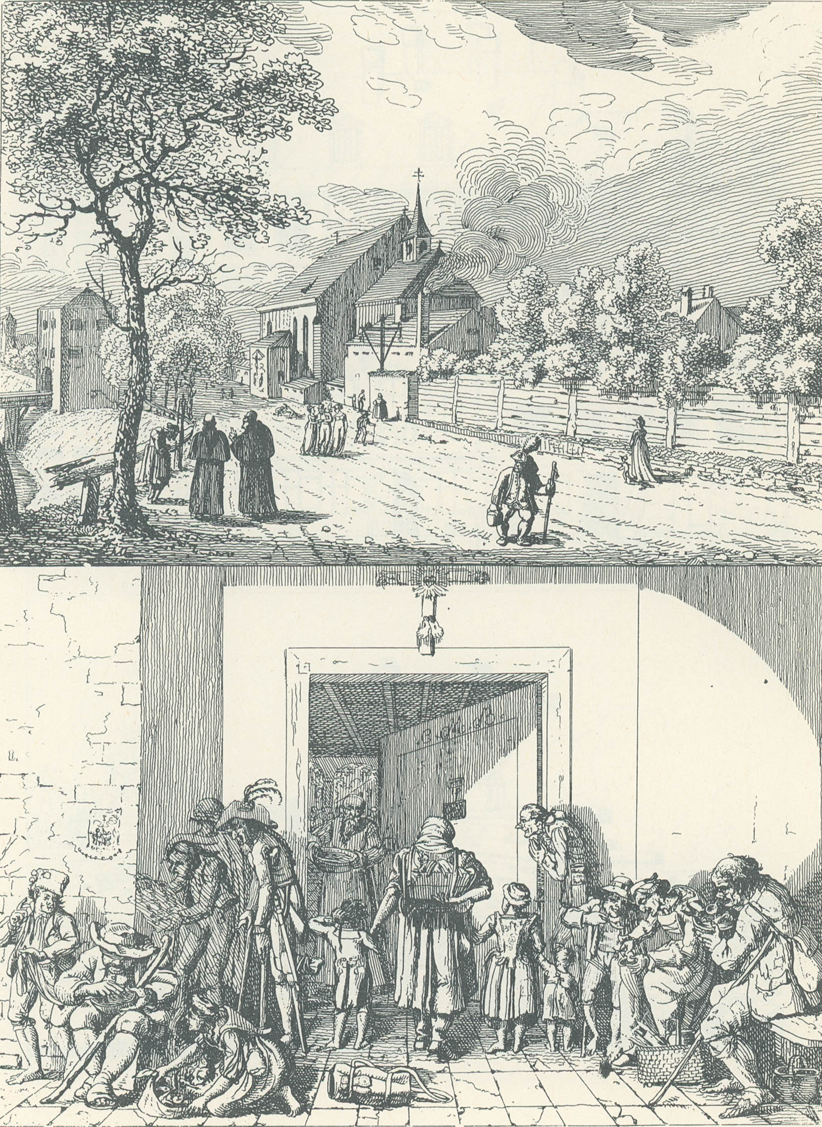 Baumgartner-Polizei-Uebersicht von München - Kupferstich 36