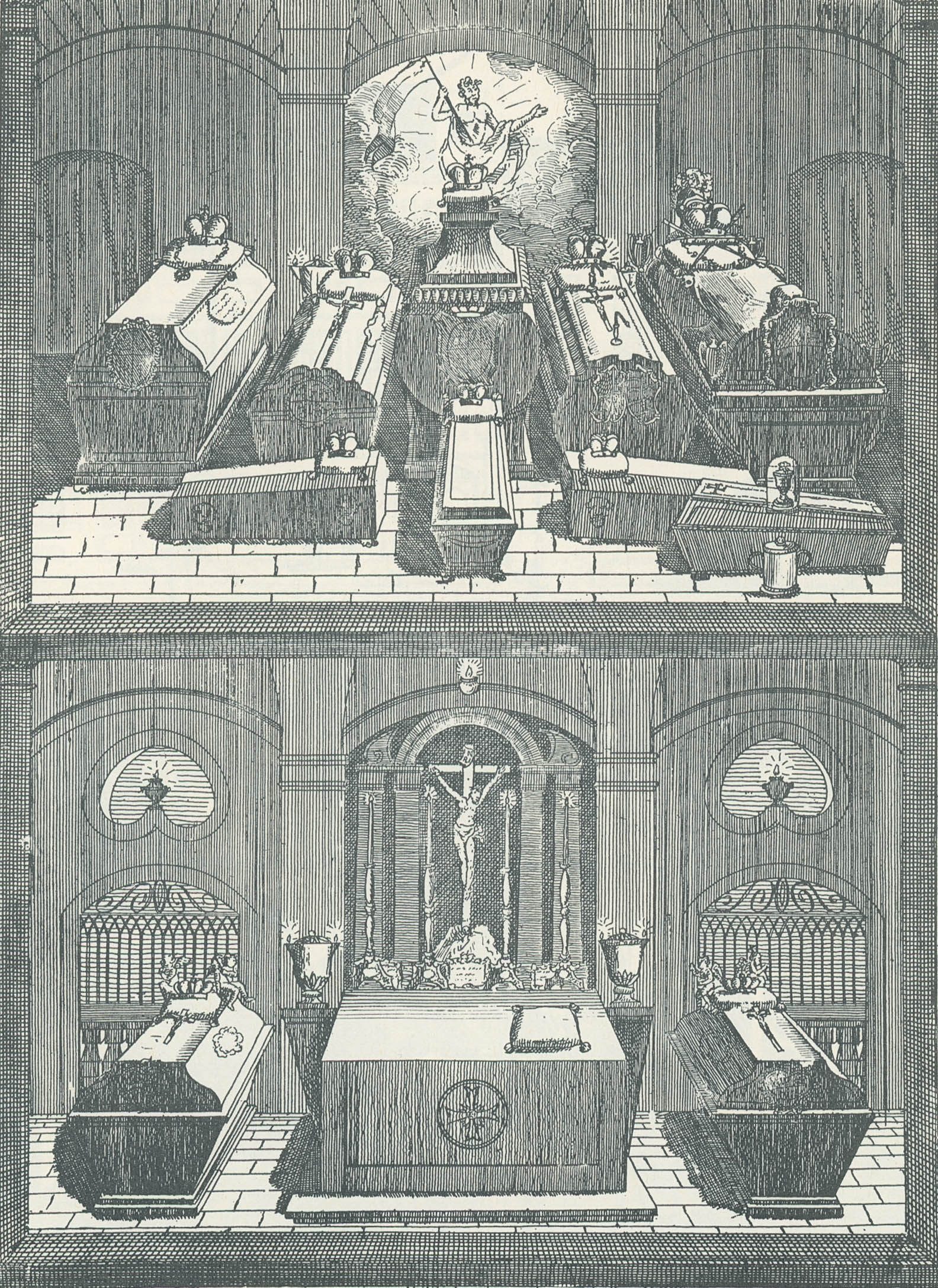 Baumgartner-Polizei-Uebersicht von München - Kupferstich 38