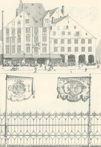  – Baumgartner-Polizei-Uebersicht von München - Kupferstich 42