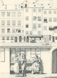  – Baumgartner-Polizei-Uebersicht von München - Kupferstich 44