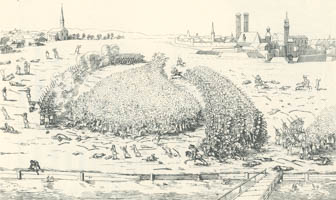  – Baumgartner-Polizei-Uebersicht von München - Kupferstich 45