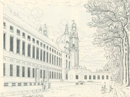  – Baumgartner-Polizei-Uebersicht von München - Kupferstich 46