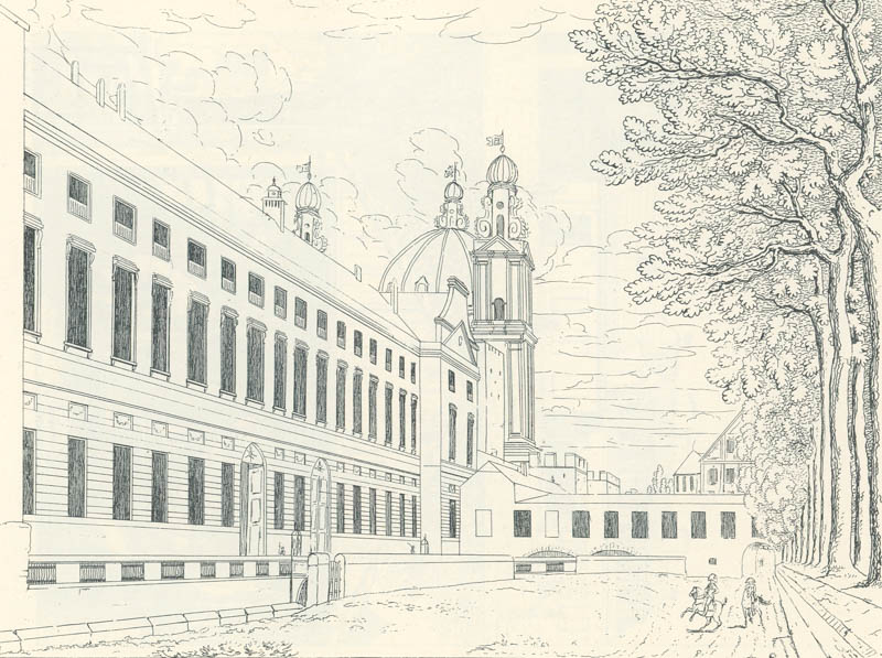 Baumgartner-Polizei-Uebersicht von München - Kupferstich 46