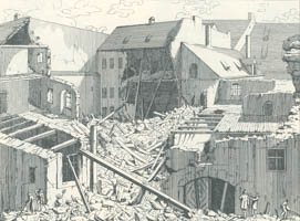  – Baumgartner-Polizei-Uebersicht von München - Kupferstich 35