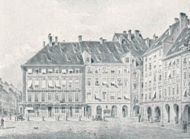 Die alte Hauptwache am Marienplatz