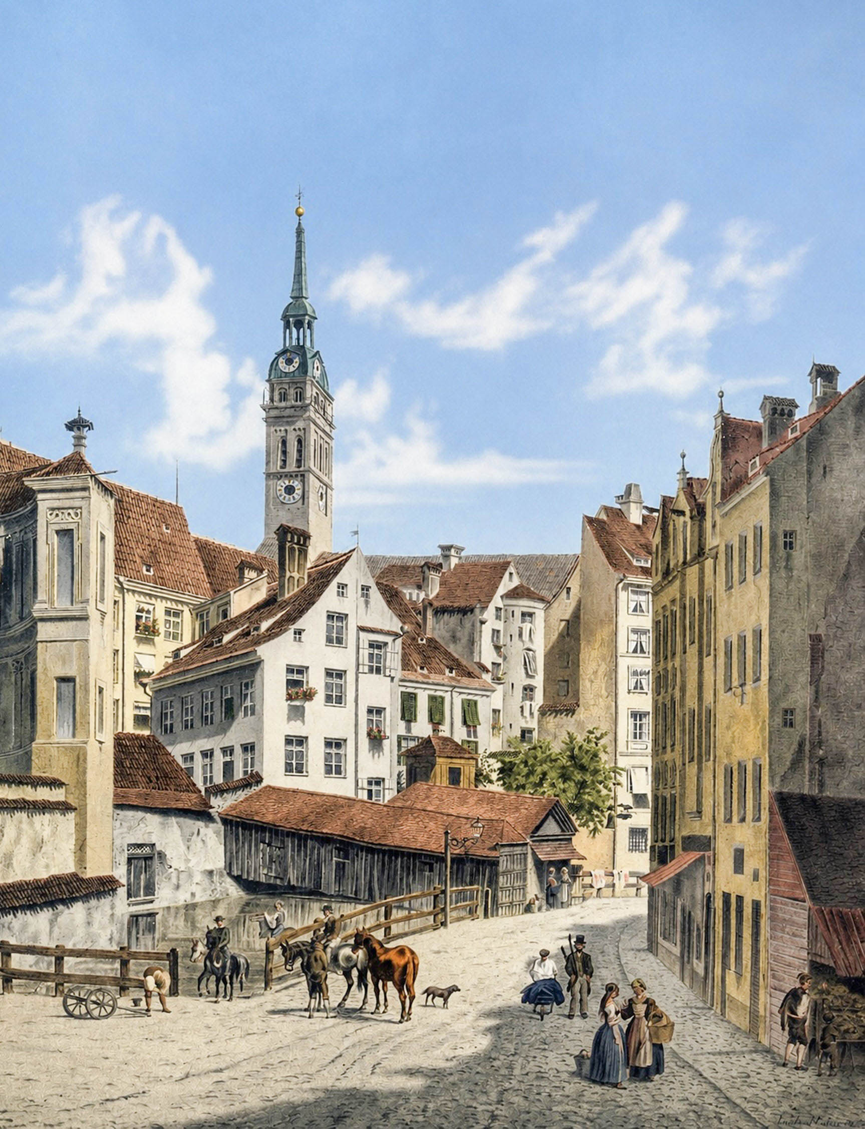 Die Roßschwemme