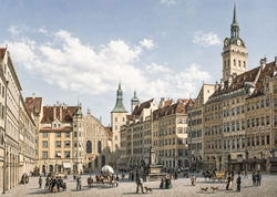 Marienplatz cs. 1840