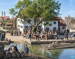 Der grüne Baum an der Isar