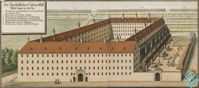 Der churfürst. Fabrica-Woll-Fabrik