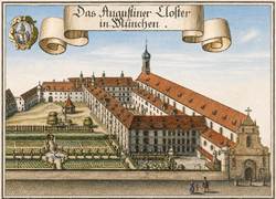 Wening Michael – Das Augustinerkloster um 1700