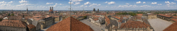 Panorama der Stadt München vom kgl. Hoftheater aus ca. 1826