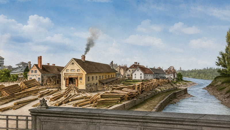 Die Klarermühle 1884