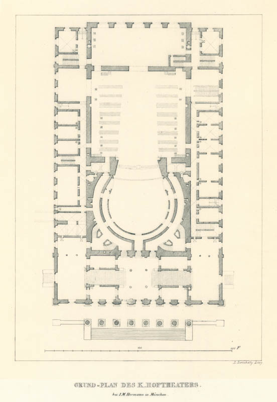 Grund-Plan des K. Hoftheaters