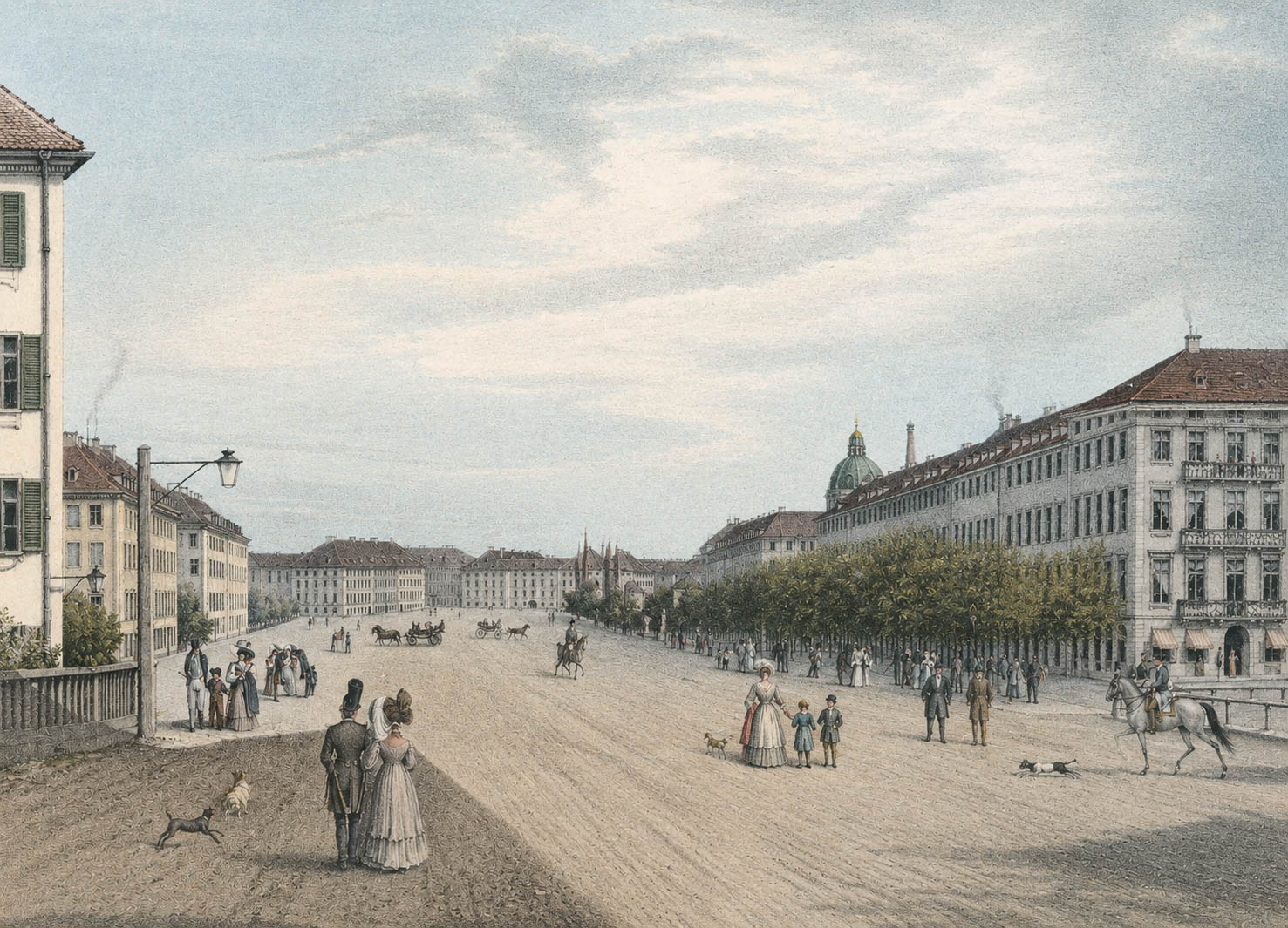 Malerische Topographie
