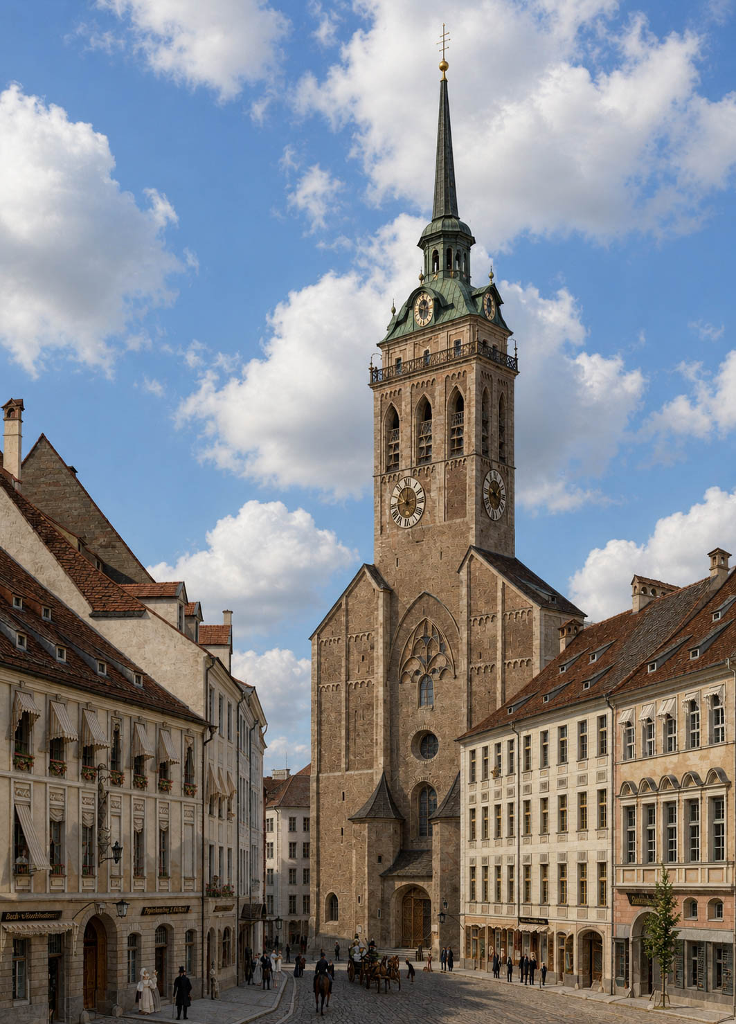 Die Pfarrkirche zum heiligen Peter am Rindermarkte