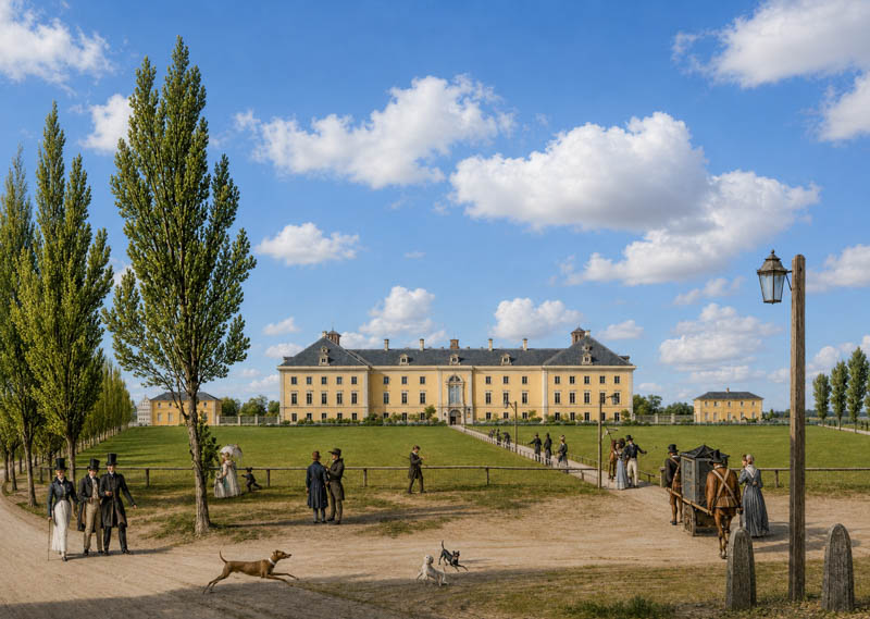 Malerische Topographie