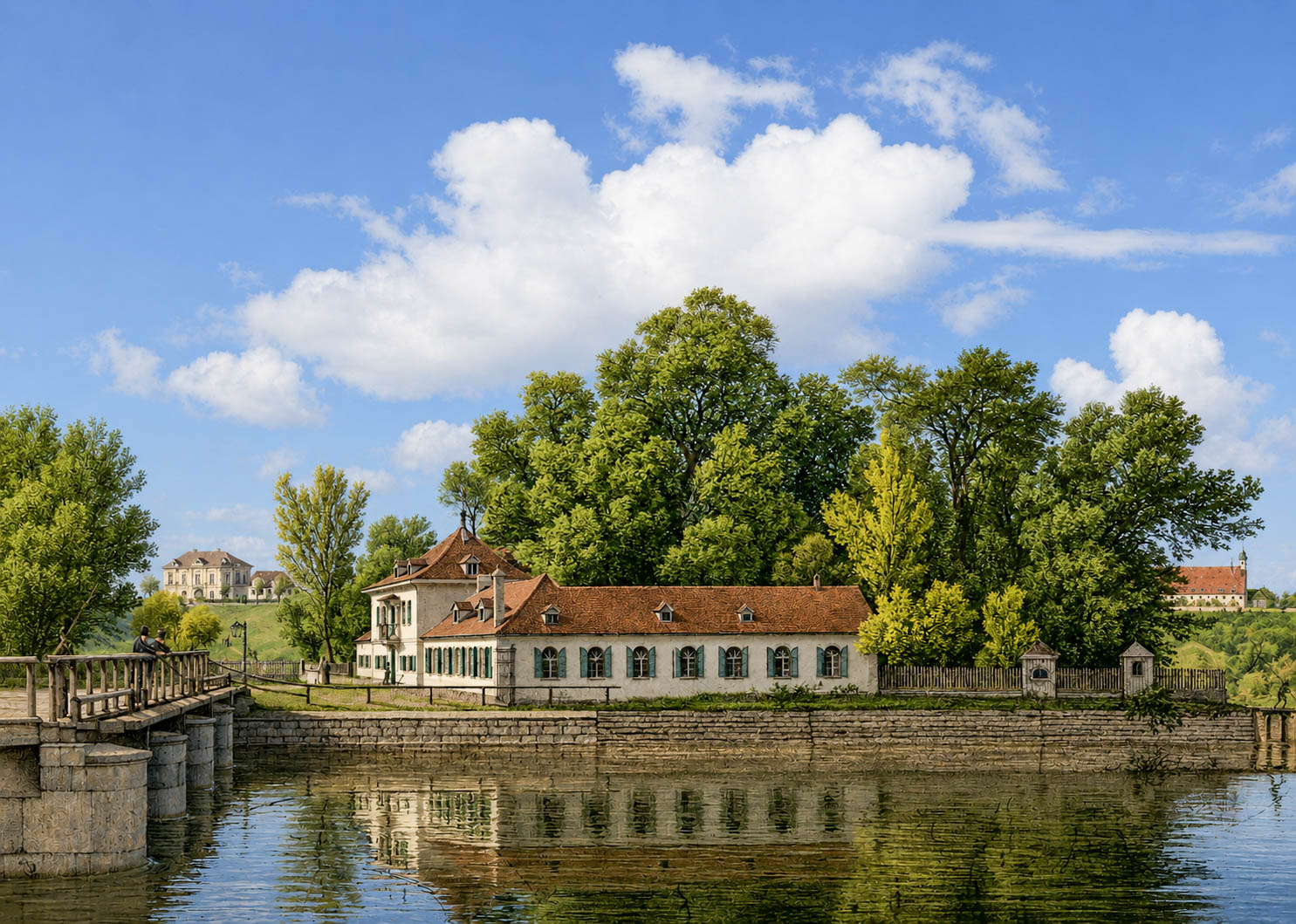 Malerische Topographie
