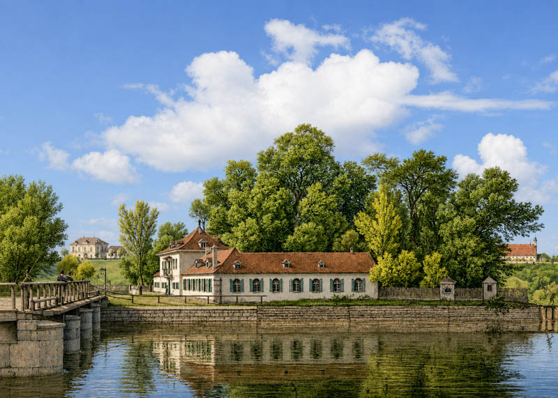 Malerische Topographie