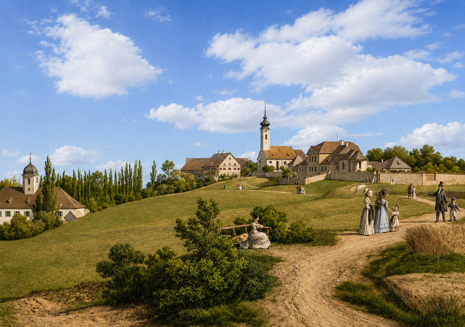 Malerische Topographie