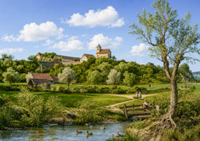 Malerische Topographie