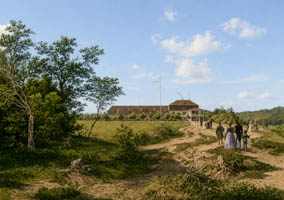 Malerische Topographie