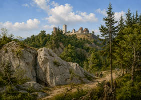 Malerische Topographie