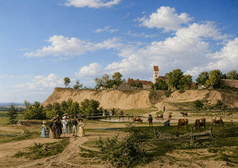 Malerische Topographie