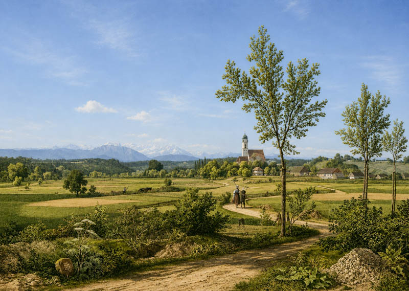 Malerische Topographie