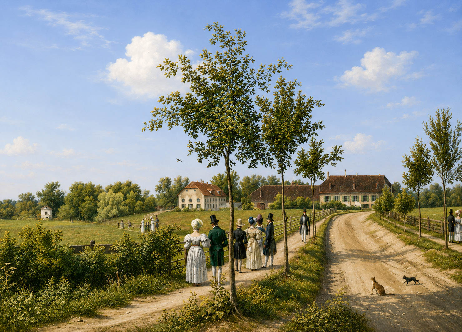 Malerische Topographie