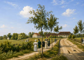 Malerische Topographie