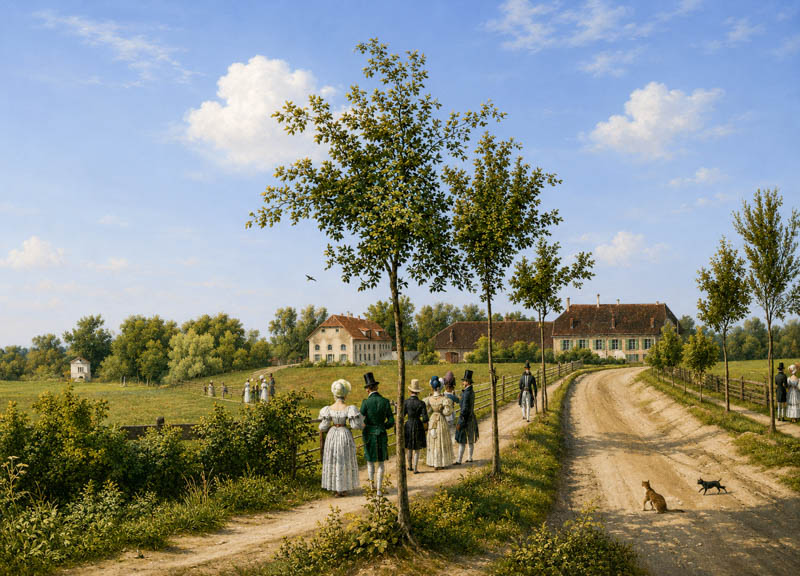 Malerische Topographie