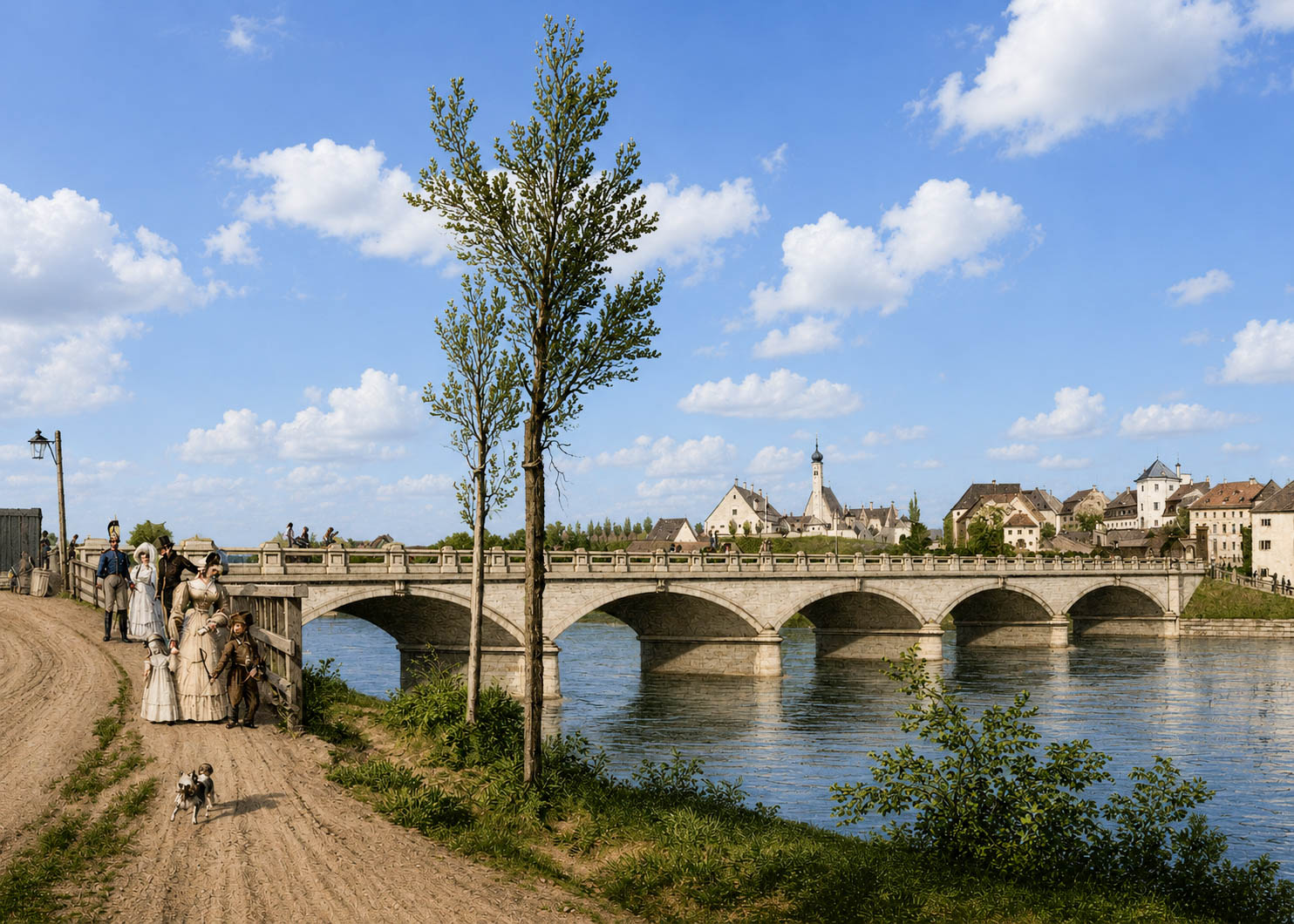 Malerische Topographie