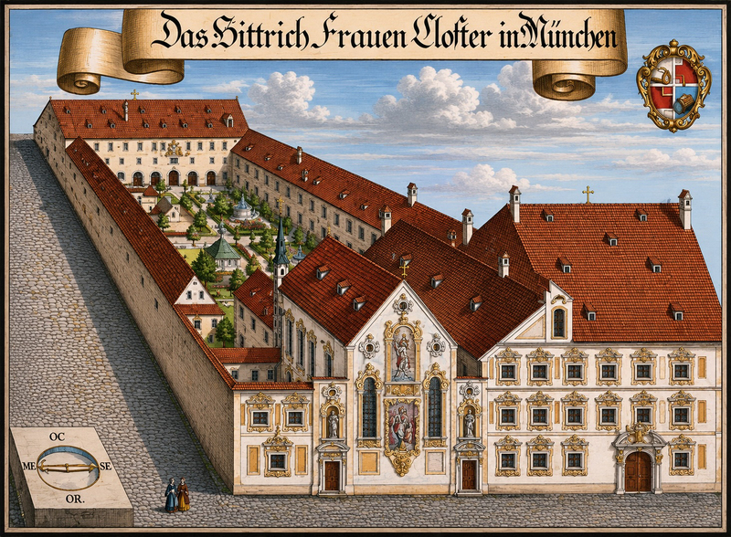Das Bittrich-Kloster um 1690