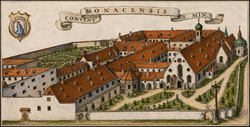 Das „Franziskanerkloster“ am heutigen Max-Josepf-Platz
