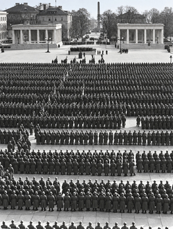 Königsplatz - Rekrutenvereidigung
