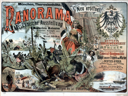 Afrikanische Ausstellung aus den deutschen Kolonie - 1890