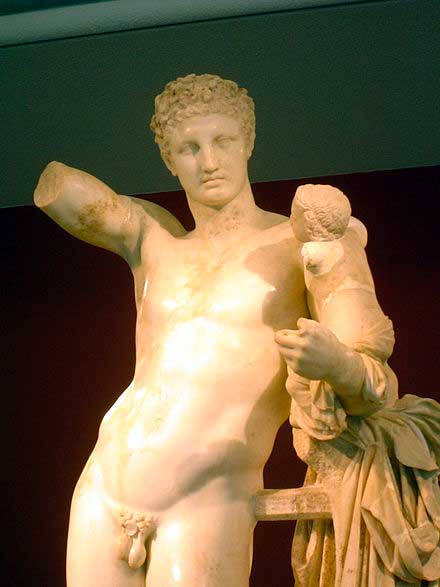 Praxiteles  - Hermes von Olympia